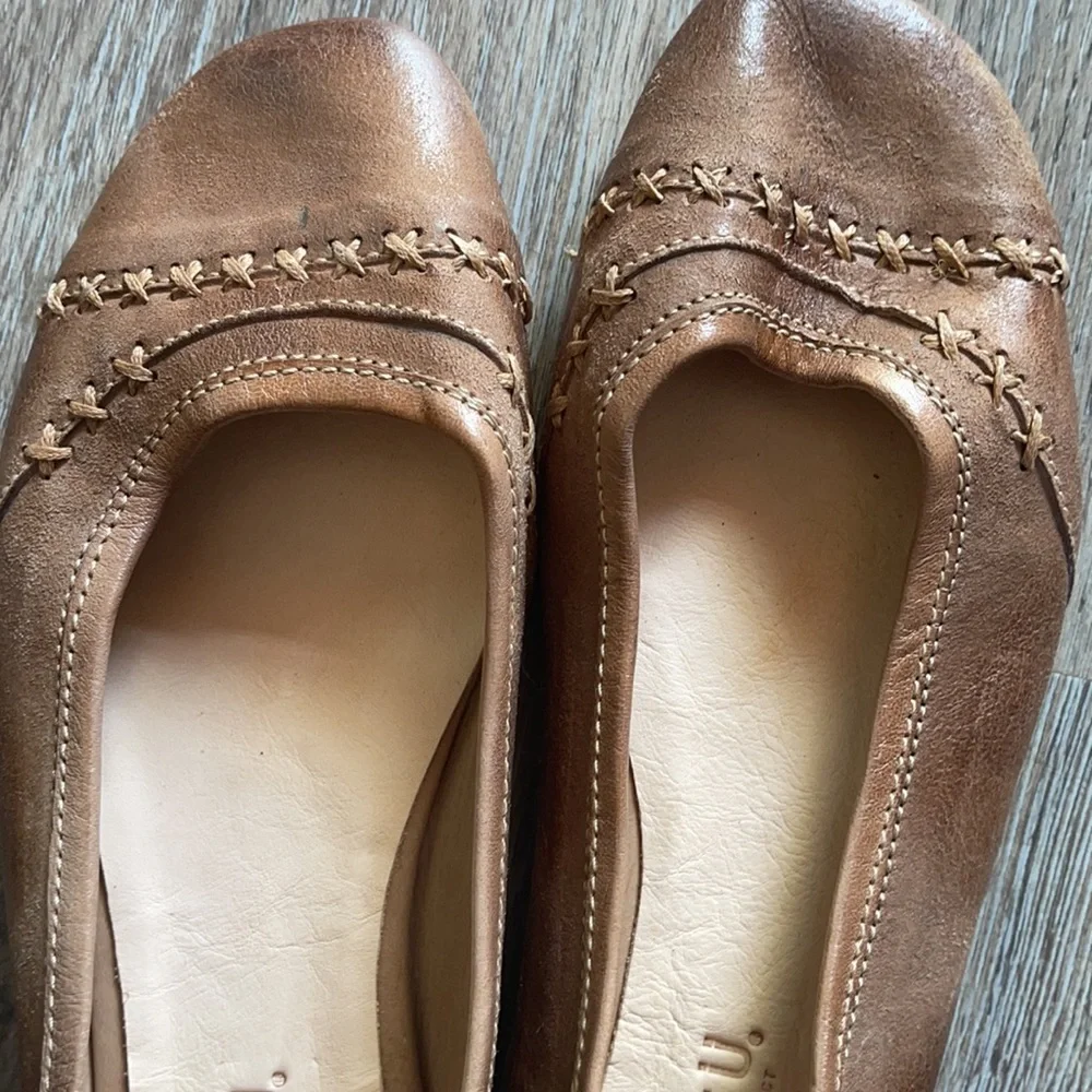 NEW Bed|Stu Leather Slides/Flats Size 7.5 - Picture 7 of 13